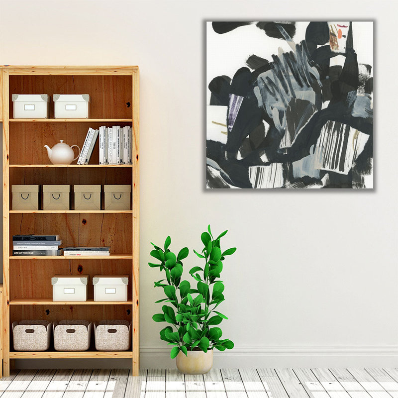 Volcanic Luna II - reproduction d'art sur toile, H 30 po x l 30 po
