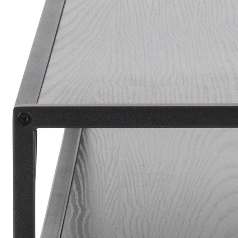 Imel 120cm Console Table, Ash Black