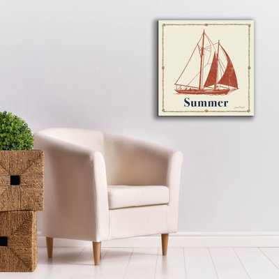 «Vintage Nautical Jp2752a» par Jean Plout, art mural sur toile
