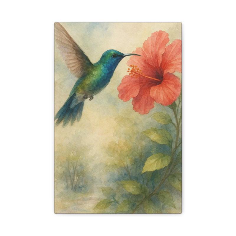 Aaroon Single Picture Frame Print on Canvas, 45.72 cm H x 30.48 cm W