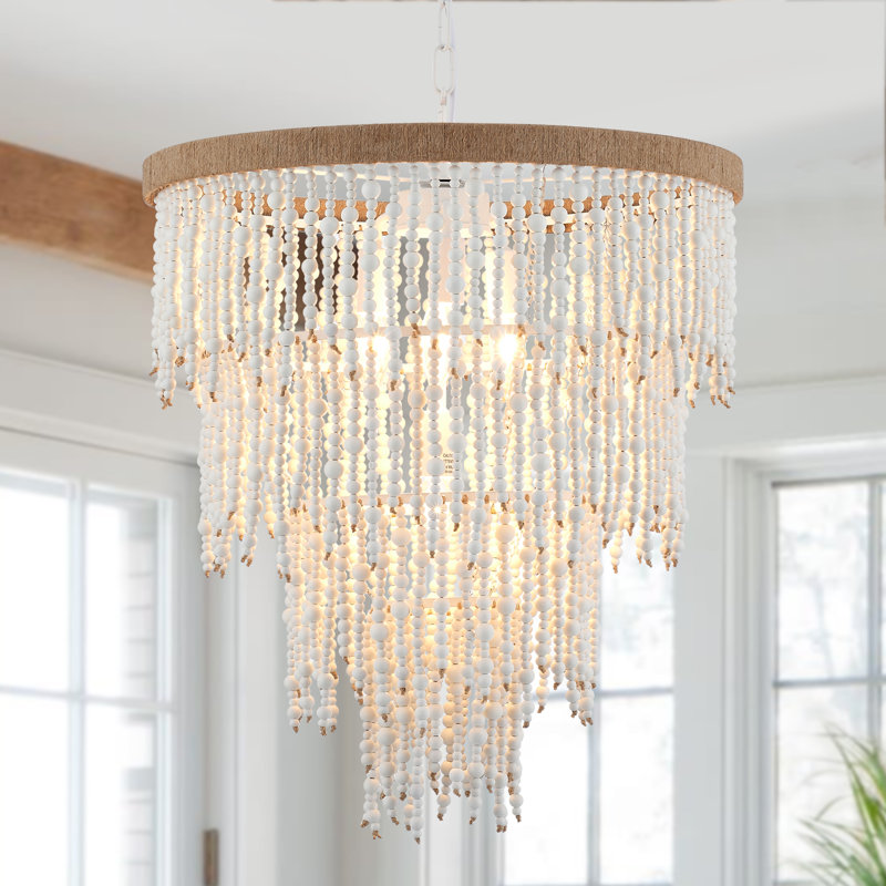 Carragh 4 - Light Dimmable Tiered Chandelier