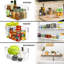Paquet de 8 petits bacs de rangement Rebrilliant-1203493446