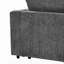 Ensemble de canapé 3 pièces rembourré avec pouf amovible et coussins-81165750