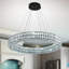 Luminaire suspendu en cristal 1 lumière DEL Talyssa