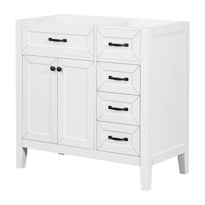 Marziya 35.51'' Single Bathroom Vanity Base Only