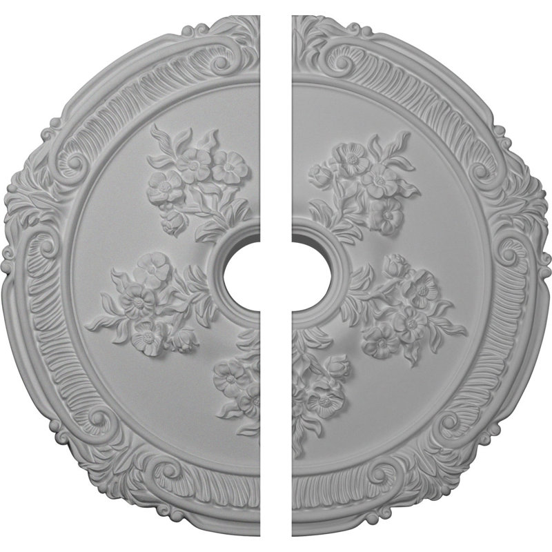 Médaillon de plafond H 26 po x l 26 po x P 1,5 po