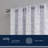 Nautica Light Filtering Rod Pocket Window Curtains Pair-82676442-82676439