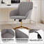 Fauteuil de bureau pivotant ergonomique réglable pour un confort optimal pendant de longues heures, à la maison comme à la chambre, avec soutien lombaire.