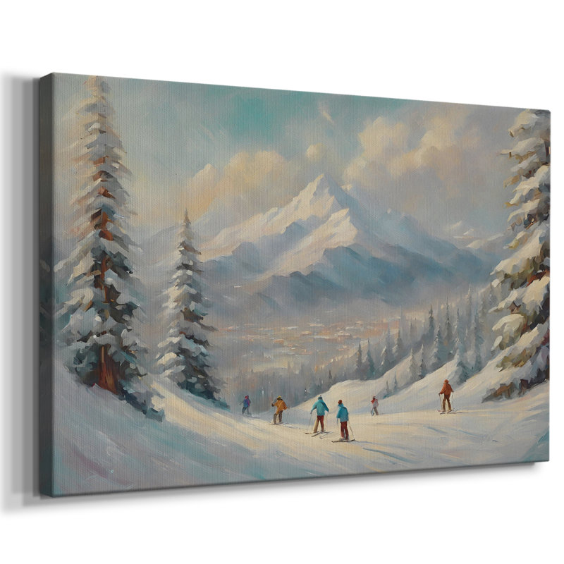 Paysages rétro-CXIII - Cavas enveloppés de galerie, 32 x 48