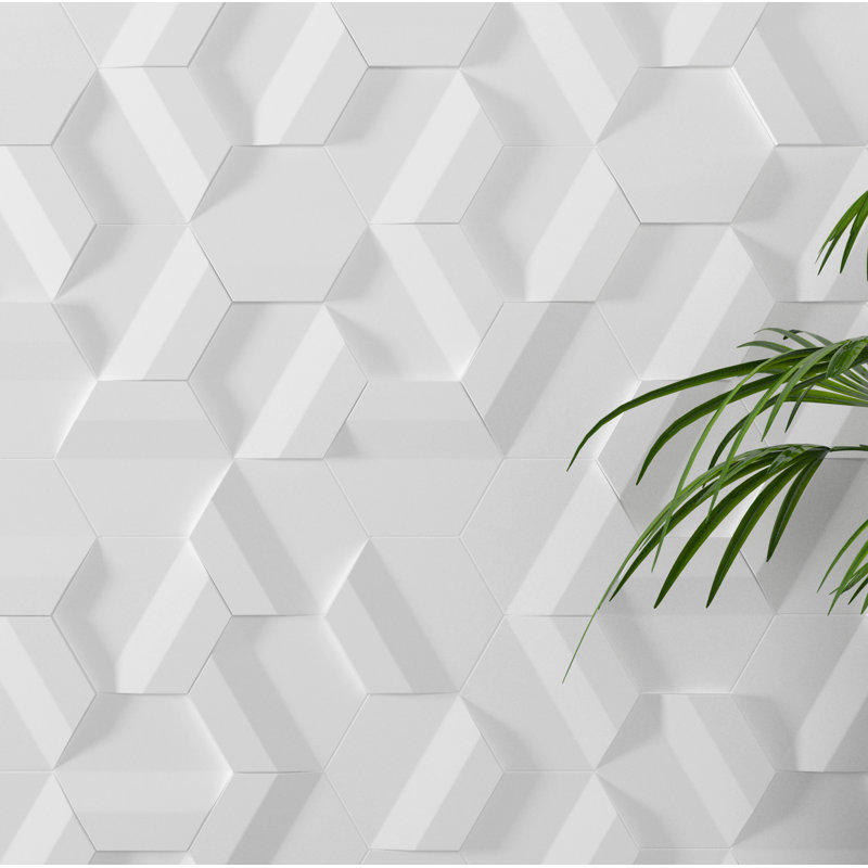 Code™ 6" x 7" Ceramic Marble Look Tile