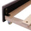 Lit de jour double rembourré avec molleton gris et lit gigogne personnalisable-1434752684-1434752686