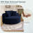 Boneless Oversized Round Chaise Lounge Chair,Corduroy Cloud Large Circle Sofa Chair, No Assembly Required, Modern Sleeper Cloud Sofa Couch Bed for Living Room Bedroom Apartment-470966675