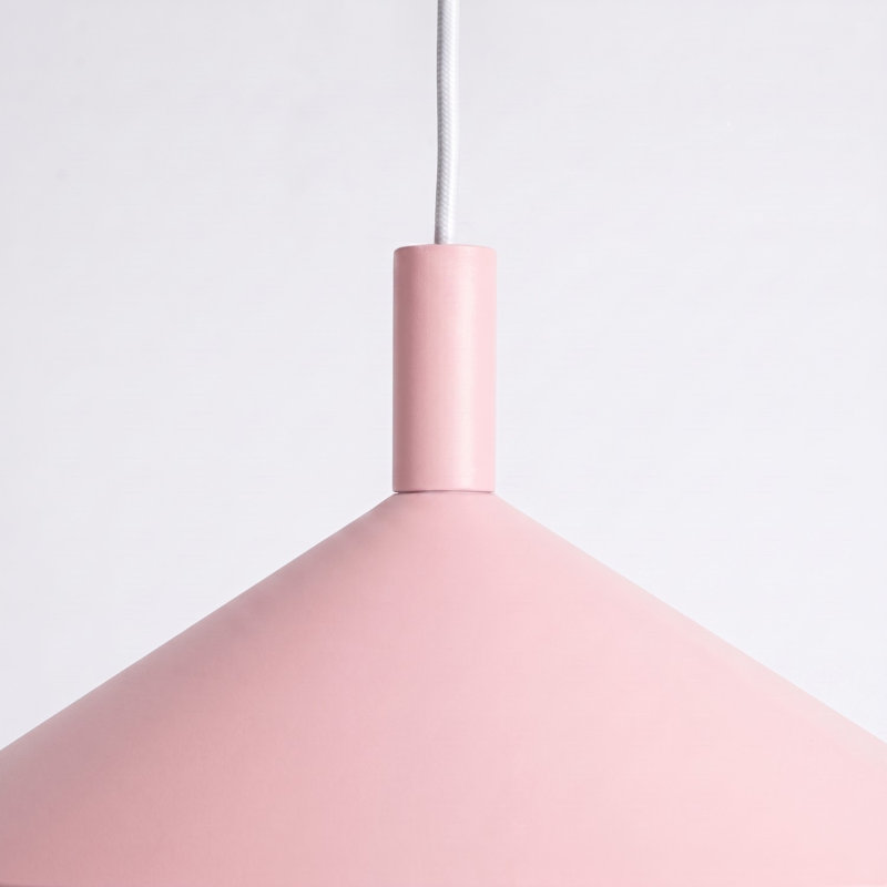 Pendant lamp NOX 25 white, 40x40x135 cm, Pink