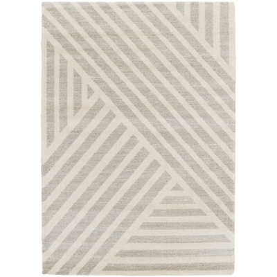 Ailia Rectangle Geometric Area Rug