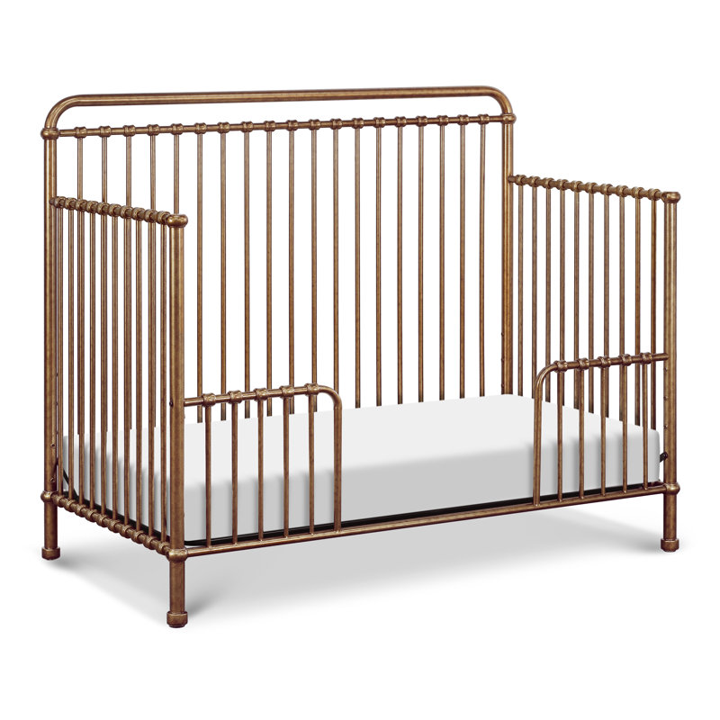 Winston 4-in-1 Convertible Crib, Vintage Gold