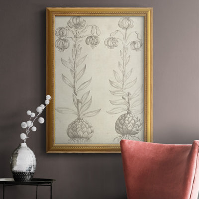 " Fresco Floral II " Painting Print