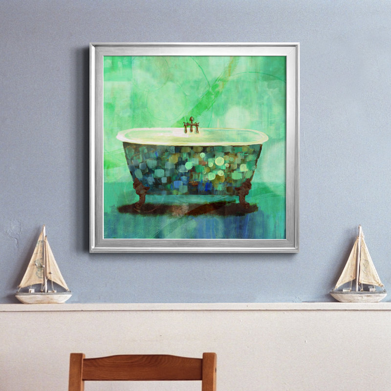 Relax - Reproduction de photo sur toile, H 22,5 po x l 22,5 po x P 1,5 po, Toile encadrée argentée