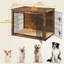 Metal Pet Crate with 2 Doors-1039572418