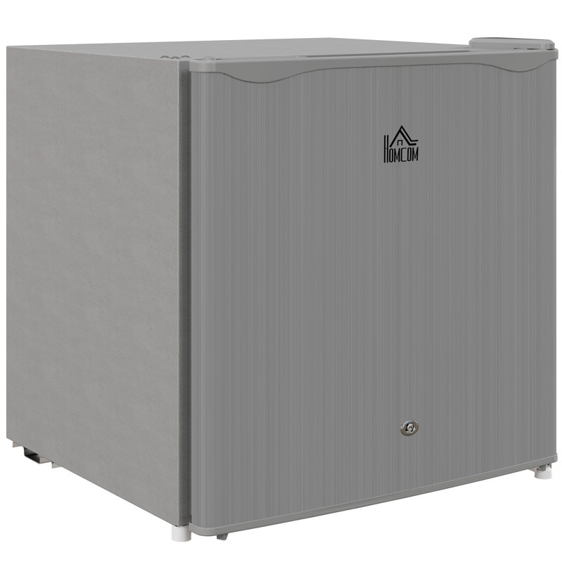 Brayden Studio Cardali 46 L Countertop Mini Fridge with Freezer, Grey