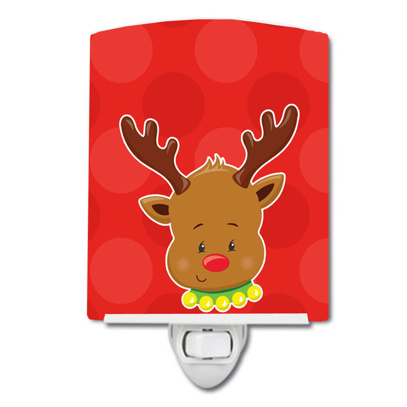 Silloth Reindeer Ceramic Night Light