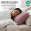 Ensemble de 2 taies décoratives matelassées à motif carré en microfibre à bords carrés passepoilés, avec 2 passepoils, 20 po x 26 po, lavande Southshore-399142843-324762884
