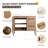 36" Single Freestanding Bathroom Vanity with Resin Basin Sink Top, Floor Standing Bathroom Vanity with 2 Drawers, 1 Door and 1 Adjustable Shelf