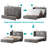 Queen Murphy Bed Cabinet With USB Charging Station & Privacy Drawer For Guest Room-639149885