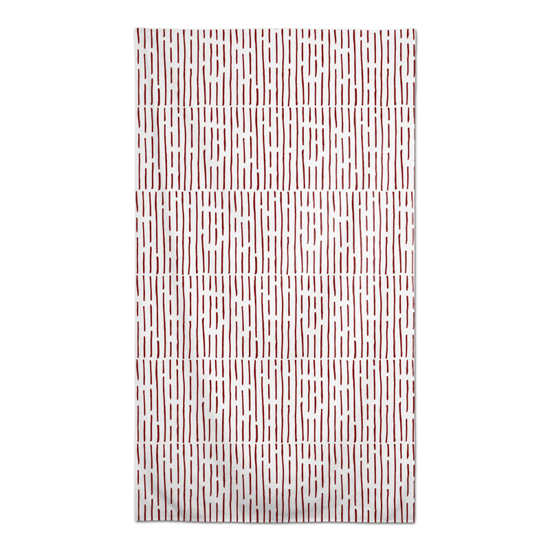 Nappe Abstract, Rouge