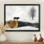 «Donail Winter Farm with Cow In The Field Landscape I», art mural ferme-1938350923-2100296139-1938350924