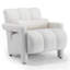 Chaise d'appoint rembourrée avec accoudoirs 28 po Jakeim-2079655755