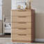 5 commode pour la chambre à coucher, commode en bois pour le salon, couloir, entrée, noir