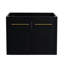 Meuble-lavabo 24 po - Châtaignier noir avec fonctionnalité et beaucoup de rangement 24 po