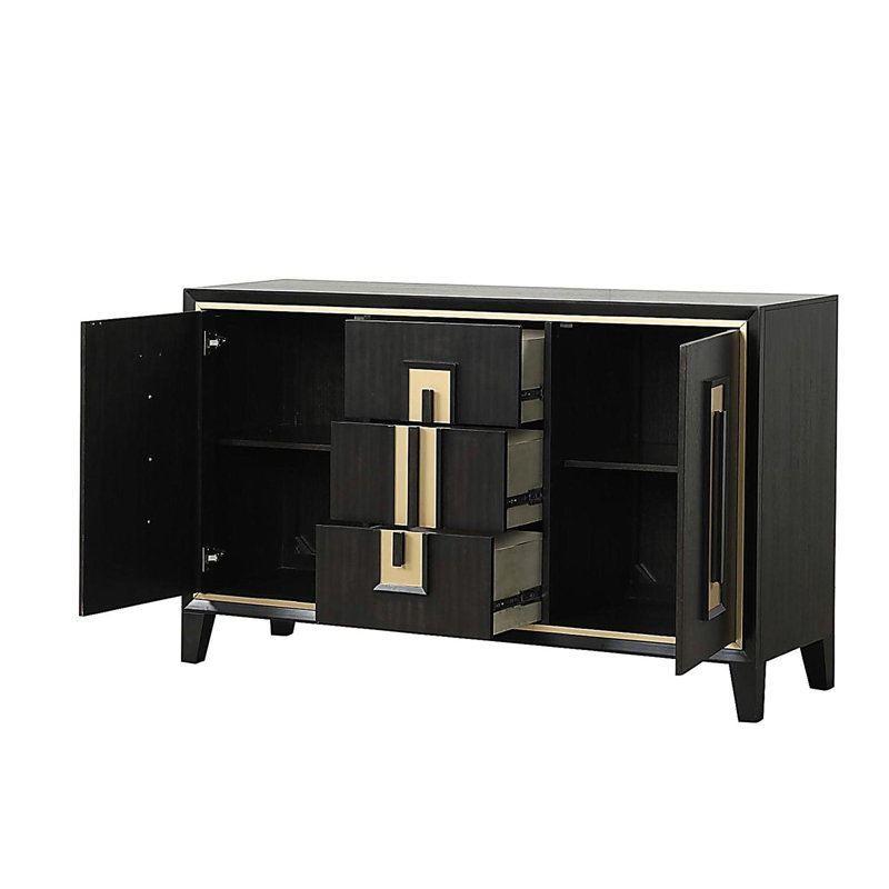 Mobilier de salle à manger espresso 1 pièce