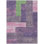 9' X 12' Purple Green And Pink Geometric Washable Indoor Outdoor Area Rug