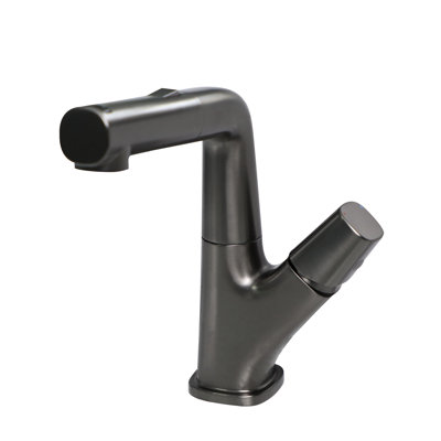 Topcraft Pull-Down Single-Hole Bathroom Sink Faucet