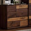 Armoire d'appoint en noyer massif-737408816