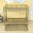 Twin Over Twin Metal Standard Bunk Bed With Twin Size Trundle-676351515