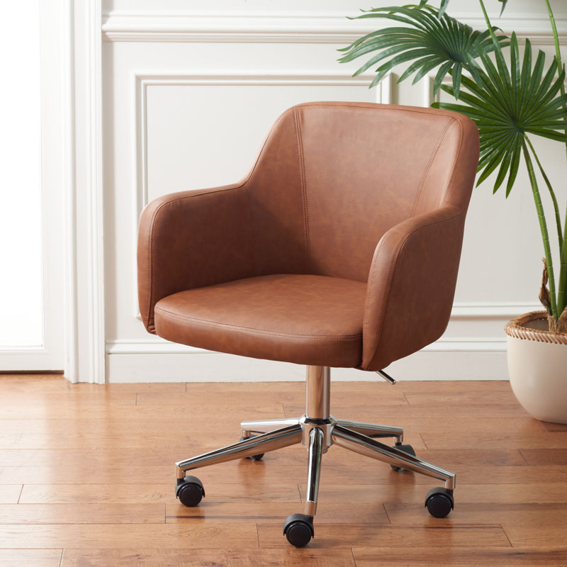 Imbali Task Chair, Cognac, Polyurethane