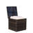 Brown Outdoor Equipment Storage Box - Keeps Your Organized Deck Chest With Zippered Cushion Convenient And Practical
