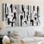 ABSTRACT Series XL - Toile tendue avec châssis sur mesure - 3 pièces-1455650628