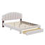 Lit plateforme tapissier avec tiroir-1444626683