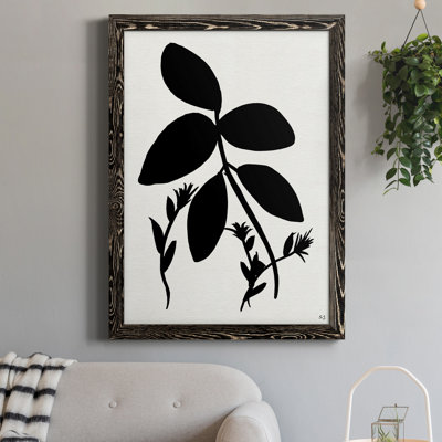 " Silhouette Garden II " Painting Print
