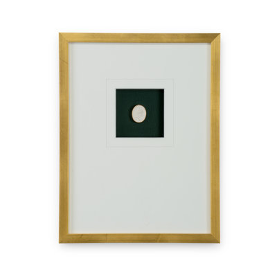 Intaglio en or II - impression d'un seul cadre photo