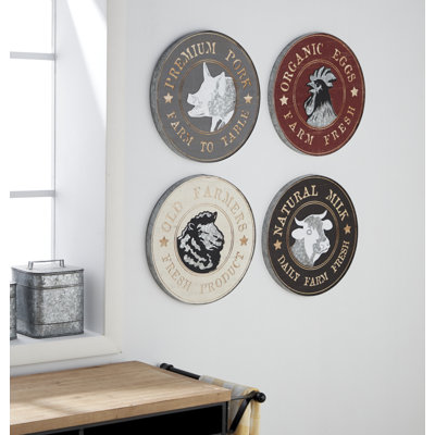 Farmhouse Landscape & Nature Wall Decor on Metal