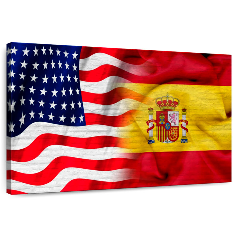 Borges Spain And USA Flag
