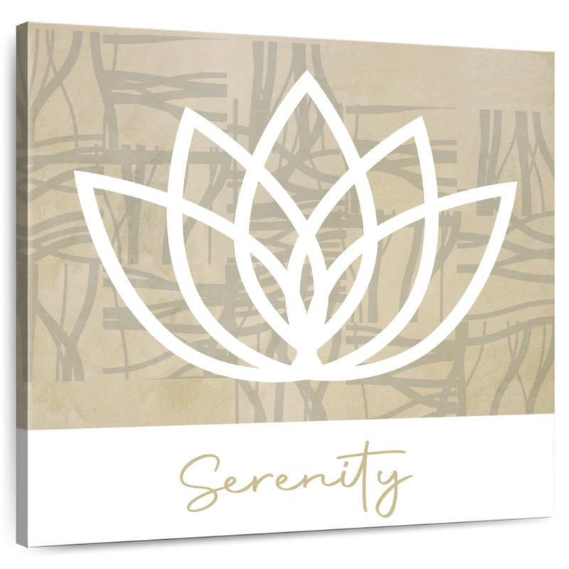 Serenity Lotus, 16" H x 16" W