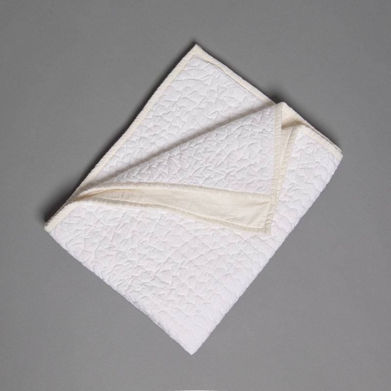 Jade Quilt, Twin Quilt, Ivory/Mineral