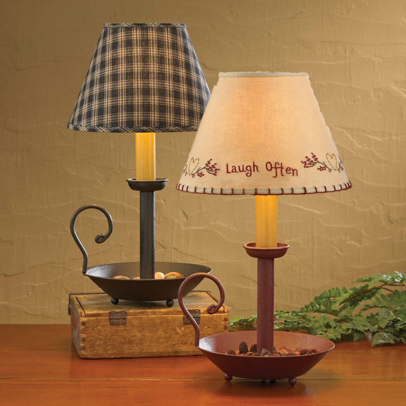 Lampe de table Kasheem, Rouge