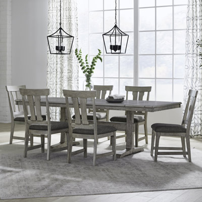 Merkle Trestle Dining Table Set