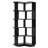 Modern Black Corner Bookshelf With Safety Corners-1717207622
